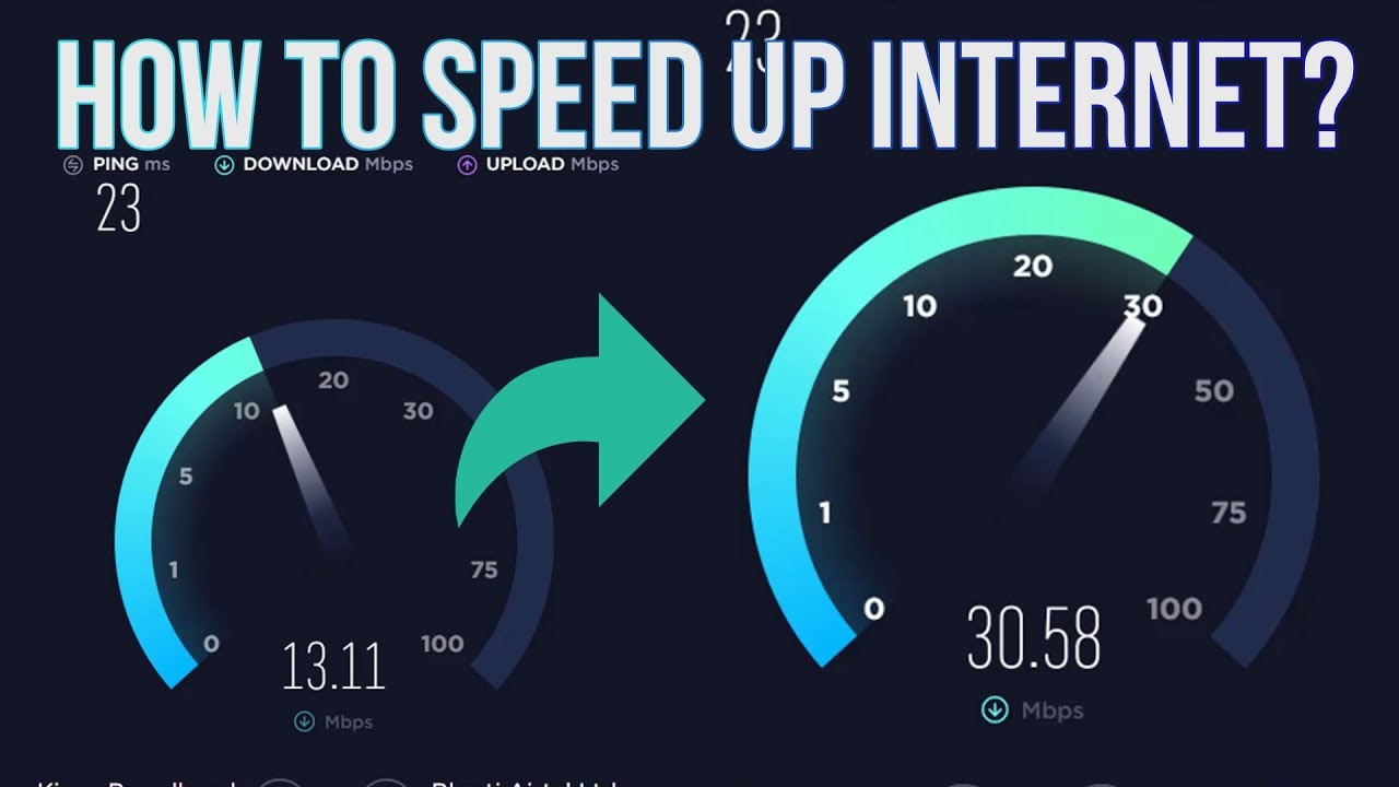 upload and download speed