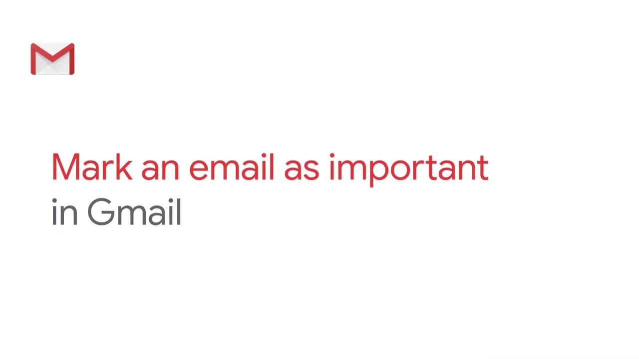 How do I mark a Gmail message as high priority