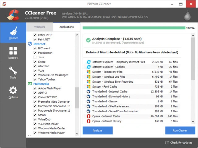 ccleaner keeps disappearing