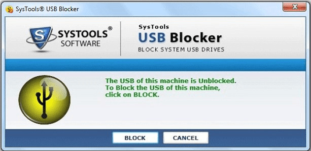 SysTools-USB-Block