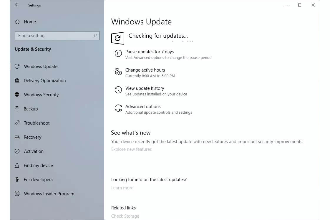 windows-update-checking